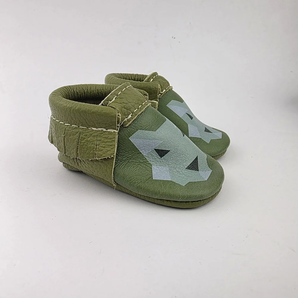 Freshly Picked x Stance Sock Wolf Pack Moccasins Green Size 1